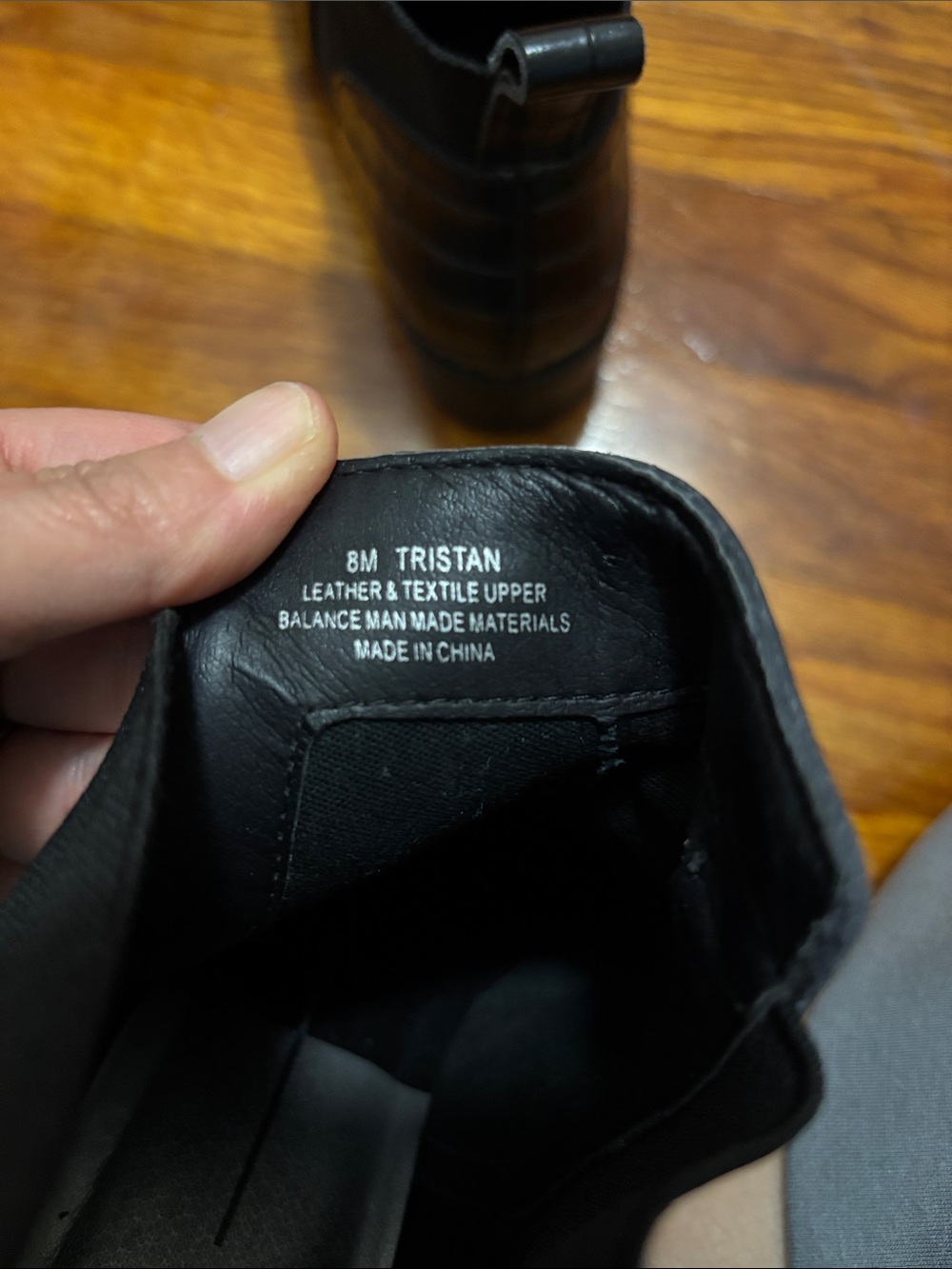 Dolce Vita ‘Tristan’ Black Leather Ankle Chelsea Boots - Picture 8 of 8
